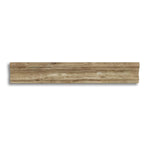 Noce Exotic Travertine (Vein-Cut) Polished & Unfilled Milano (Crown / Mercer) Molding Trim - American Tile Depot