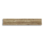 Noce Exotic Travertine (Vein-Cut) Polished & Unfilled Milano (Crown / Mercer) Molding Trim - American Tile Depot