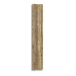 Noce Exotic Travertine (Vein-Cut) Polished & Unfilled Milano (Crown / Mercer) Molding Trim - American Tile Depot