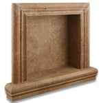 Noce Travertine Hand-Made Custom Shampoo Niche / Shelf - SMALL - Honed Noce Travertine Hand-Made Custom Shampoo Niche / Shelf - SMALL - Honed - American Tile Depot