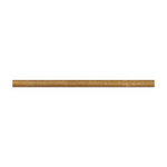 Noce Travertine Honed 1/2x12 Pencil Liner - American Tile Depot