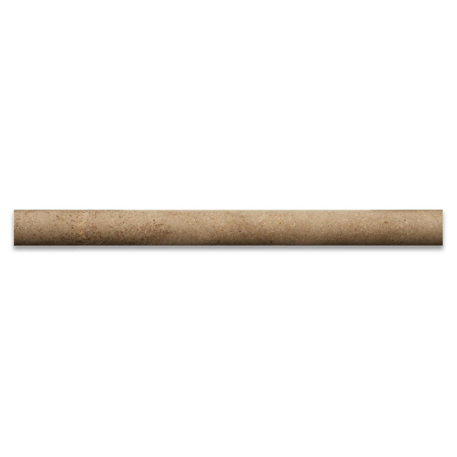 Noce Travertine Honed 1x12 Dome Liner Noce Travertine Honed 1x12 Dome Liner - American Tile Depot
