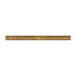 Noce Travertine Honed 3/4x12 Bullnose Liner - American Tile Depot