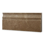 Noce Travertine Honed 5x12 Baseboard Trim Molding Noce Travertine Honed 5x12 Baseboard Trim Molding - American Tile Depot