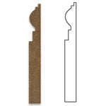 Noce Travertine Honed 6x2 Baseboard Trim Molding Noce Travertine Honed 6x2 Baseboard Trim Molding - American Tile Depot