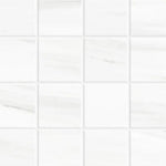 Nordic White Matte Square Porcelain Mosaic Tile Nordic White Matte Square Porcelain Mosaic Tile - American Tile Depot