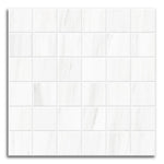 Nordic White Matte Square Porcelain Mosaic Tile Nordic White Matte Square Porcelain Mosaic Tile - American Tile Depot