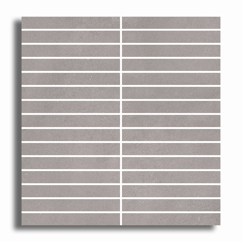 Nordica Granite Stone Look Stripe Porcelain Mosaic Tile - American Tile Depot