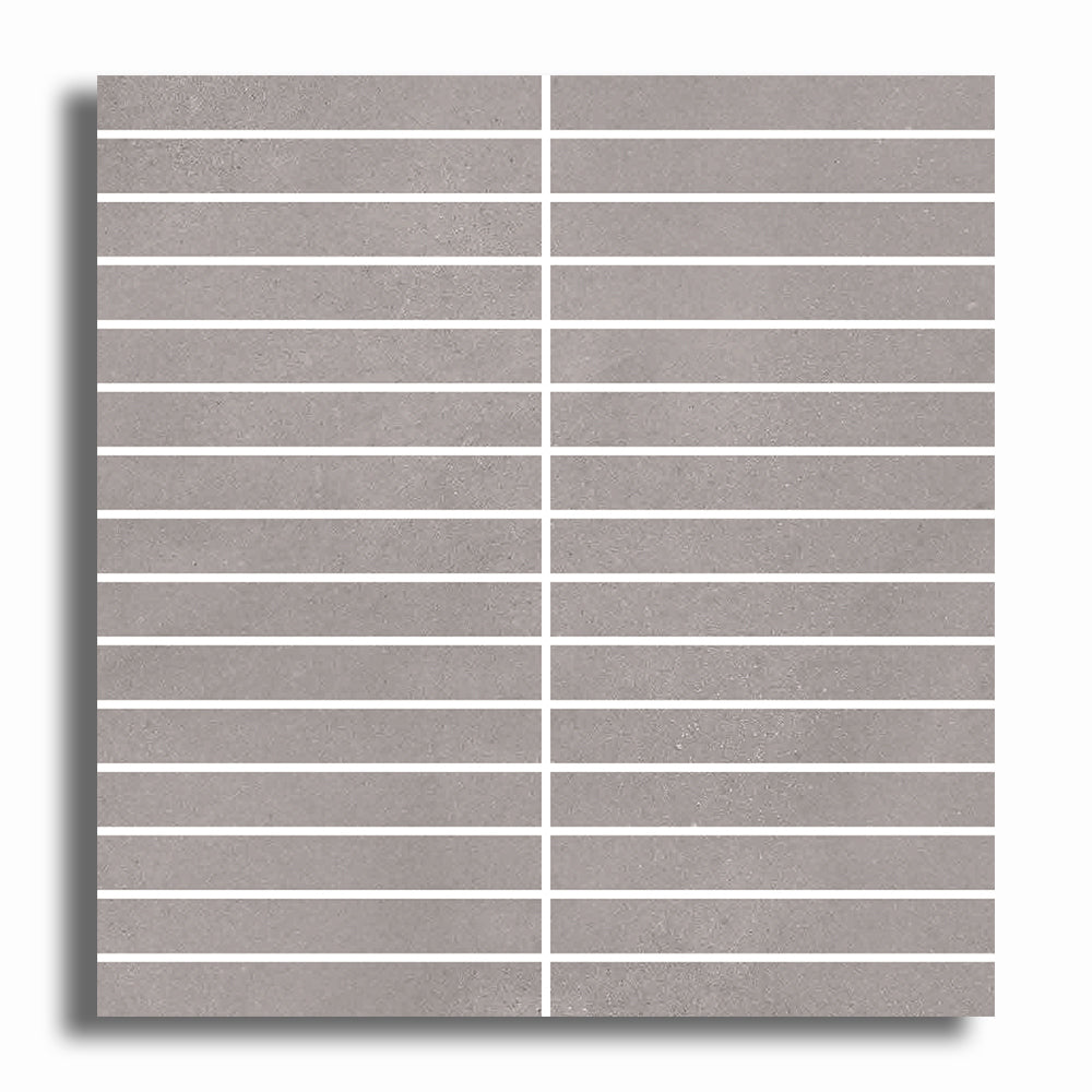Nordica Granite Stone Look Stripe Porcelain Mosaic Tile - American Tile Depot