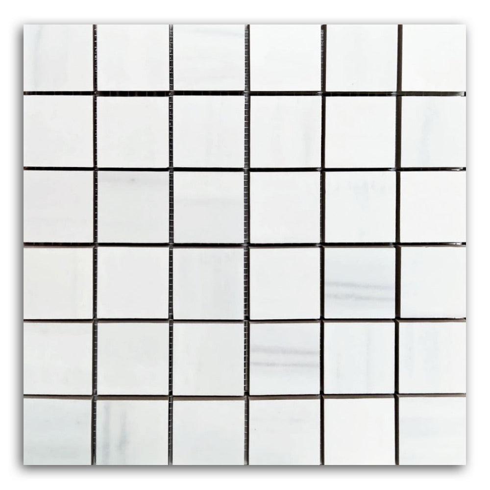 Nova Dolomite Supreme Matte Square Porcelain Mosaic Tile Nova Dolomite Supreme Matte Square Porcelain Mosaic Tile - American Tile Depot