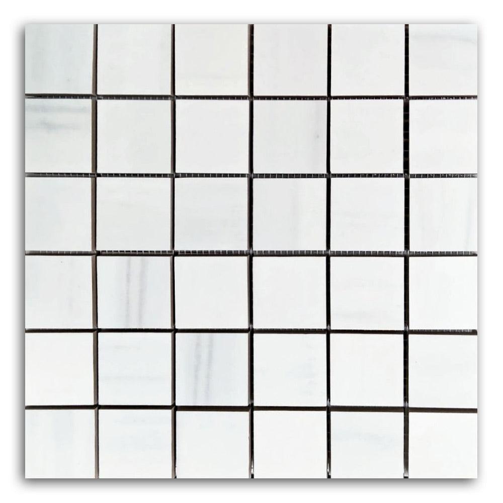 Nova Dolomite Supreme Matte Square Porcelain Mosaic Tile Nova Dolomite Supreme Matte Square Porcelain Mosaic Tile - American Tile Depot