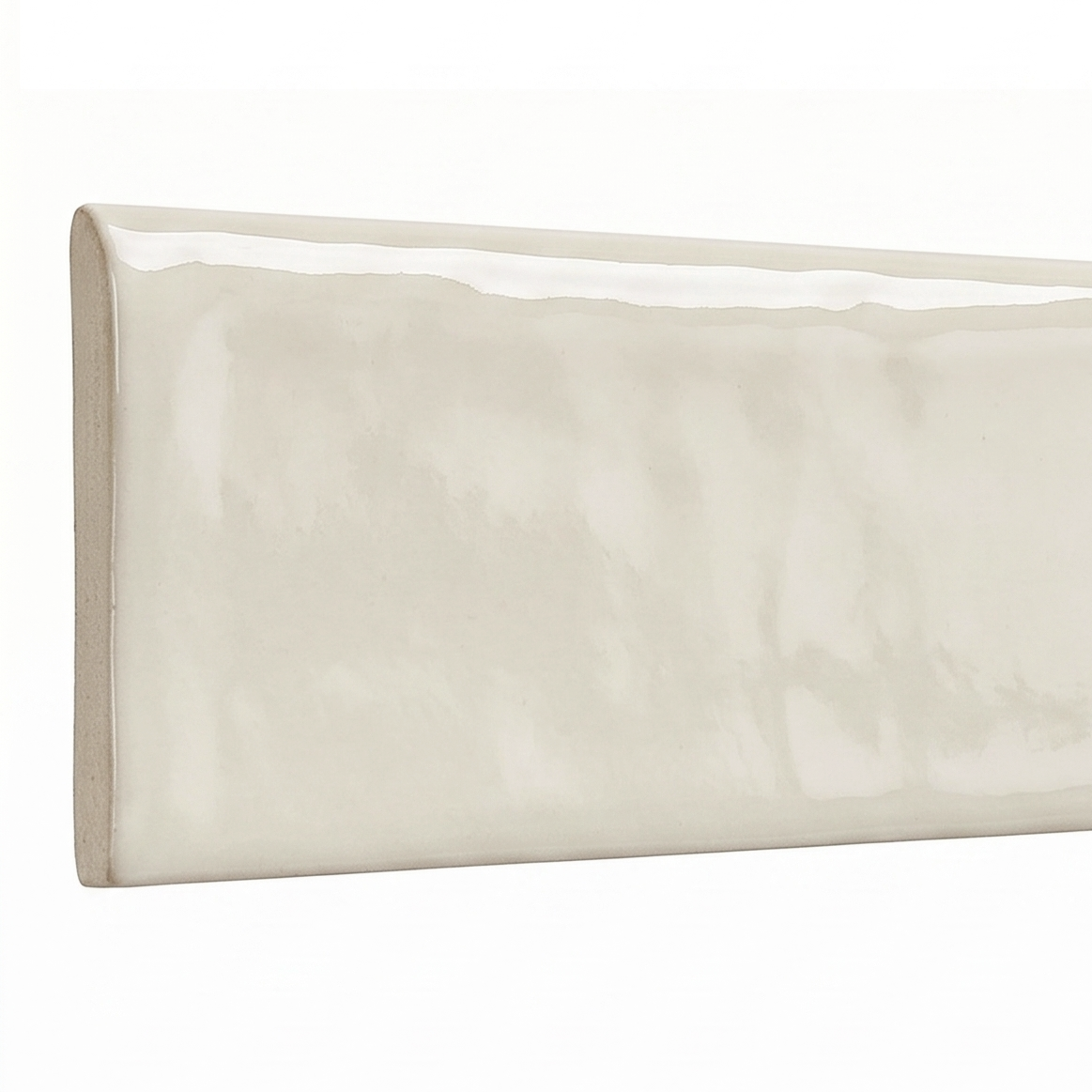 3x12 Novara Nuuk Ceramic Bullnose Tile - American Tile Depot