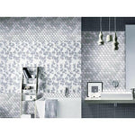 Oasis Carrara Arabesque Mosaic Wall Tile Oasis Carrara Arabesque Mosaic Wall Tile - American Tile Depot