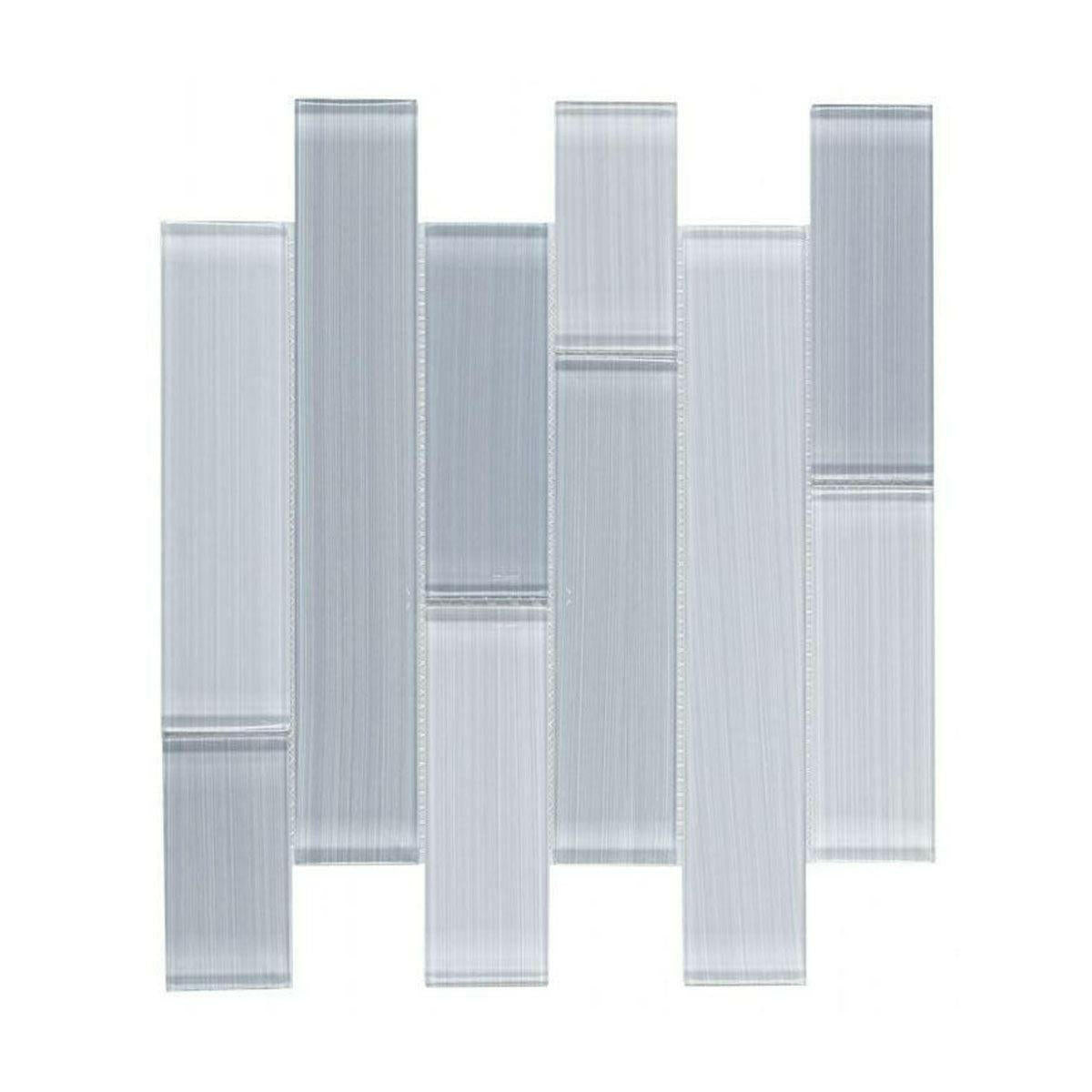 Oceanhouse Goose Multi Size Glossy Subway Glass Mosaic Tile Oceanhouse Goose Multi Size Glossy Subway Glass Mosaic Tile - American Tile Depot