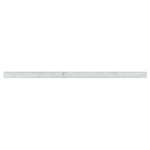 Oriental White / Asian Statuary Marble Polished 1/2x12 Pencil Liner Oriental White / Asian Statuary Marble Polished 1/2x12 Pencil Liner - American Tile Depot