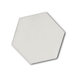 Oriental White / Asian Statuary Marble Polished 6" Hexagon Tile | FINAL SALE Oriental White / Asian Statuary Marble Polished 6" Hexagon Tile | FINAL SALE - American Tile Depot