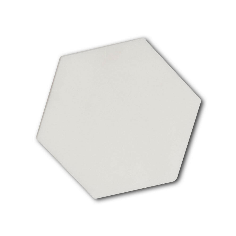 Oriental White / Asian Statuary Marble Polished 6" Hexagon Tile | FINAL SALE Oriental White / Asian Statuary Marble Polished 6" Hexagon Tile | FINAL SALE - American Tile Depot
