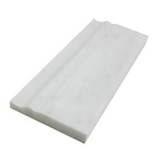 Oriental White / Asian Statuary Marble Polished Baseboard Trim Molding - American Tile Depot