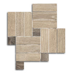 Orion Beige Linear Porcelain Matte Mosaic Tile Orion Beige Linear Porcelain Matte Mosaic Tile - American Tile Depot