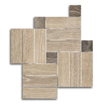 Orion Beige Linear Porcelain Matte Mosaic Tile Orion Beige Linear Porcelain Matte Mosaic Tile - American Tile Depot