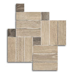 Orion Beige Linear Porcelain Matte Mosaic Tile Orion Beige Linear Porcelain Matte Mosaic Tile - American Tile Depot