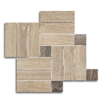 Orion Beige Linear Porcelain Matte Mosaic Tile Orion Beige Linear Porcelain Matte Mosaic Tile - American Tile Depot