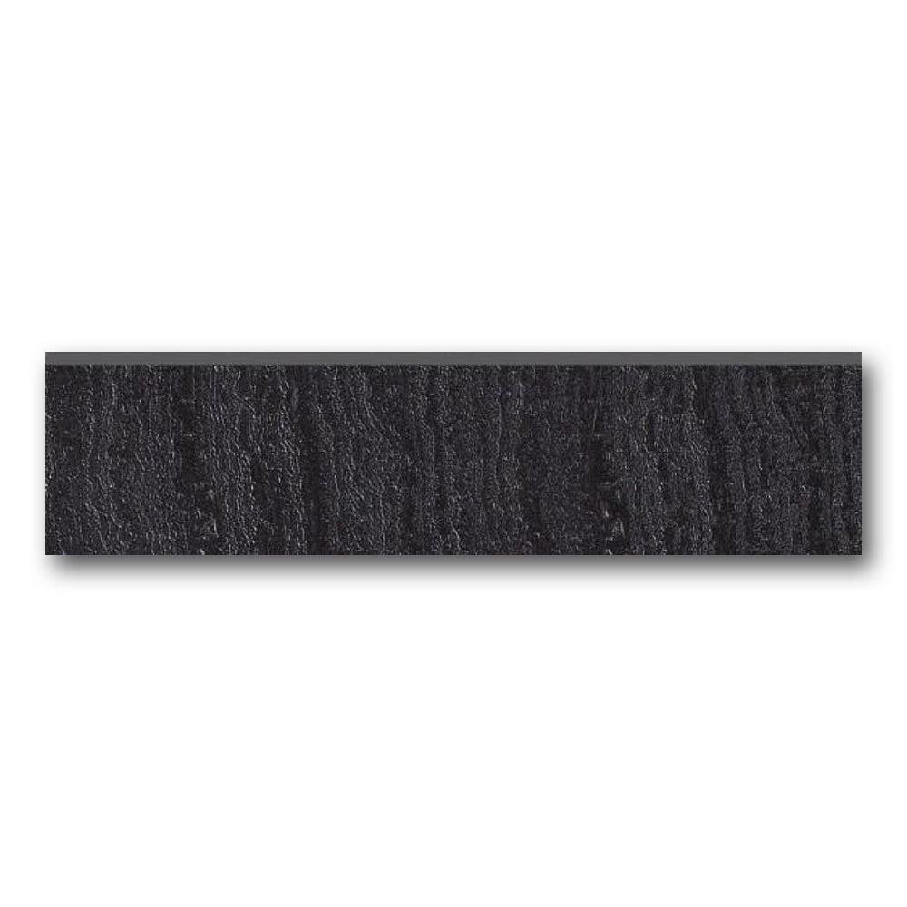 Orion Black Bullnose 3x12 Molding Trim Orion Black Bullnose 3x12 Molding Trim - American Tile Depot