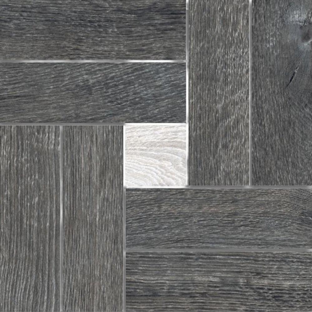 Orion Black Linear Porcelain Matte Mosaic Tile Orion Black Linear Porcelain Matte Mosaic Tile - American Tile Depot
