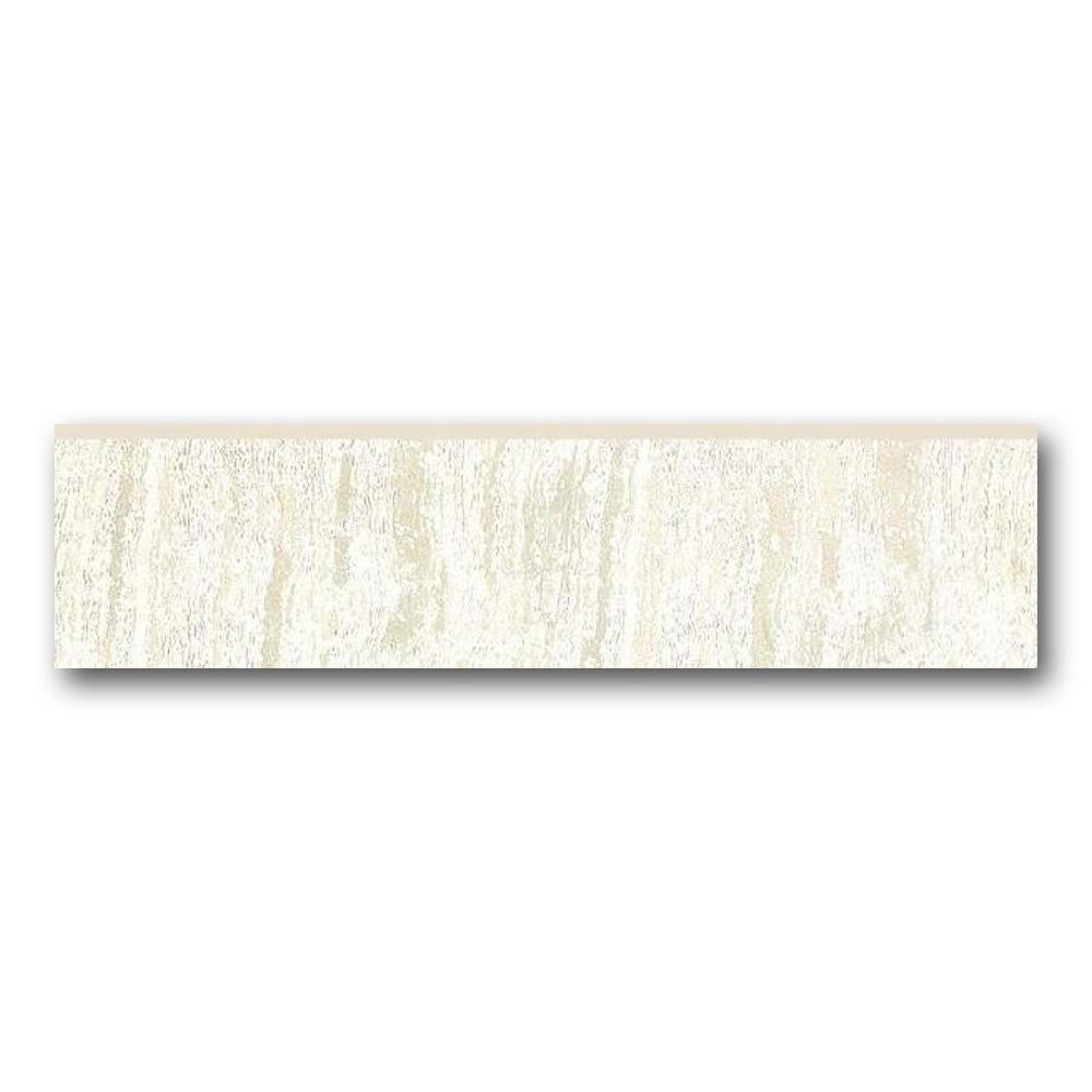 Orion White Bullnose 3x12 Molding Trim Orion White Bullnose 3x12 Molding Trim - American Tile Depot