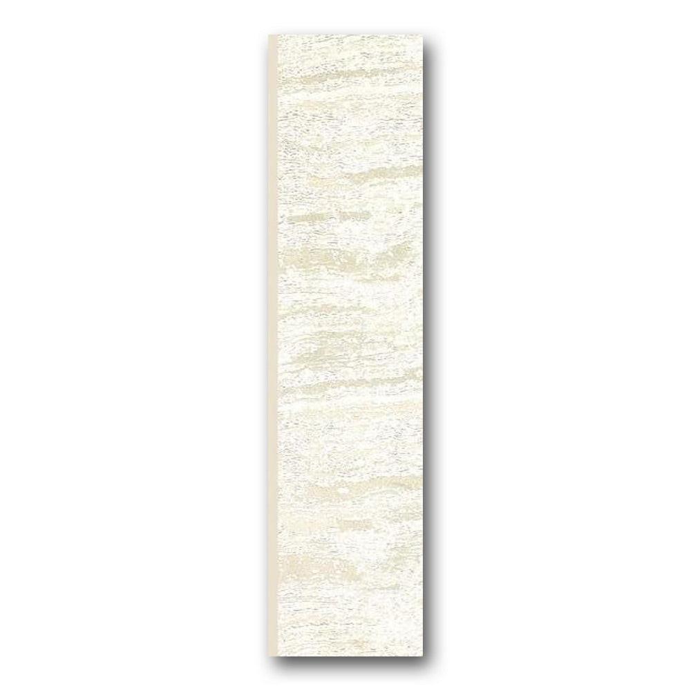 Orion White Bullnose 3x12 Molding Trim Orion White Bullnose 3x12 Molding Trim - American Tile Depot