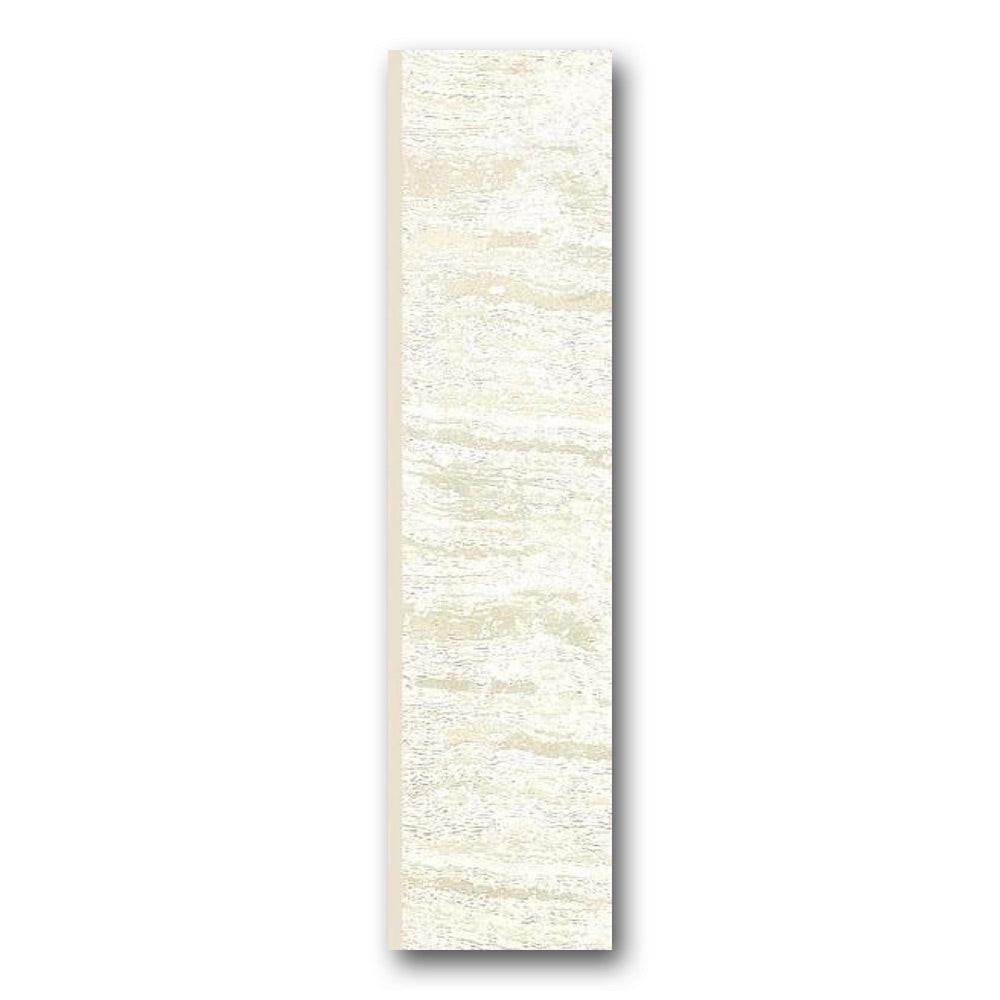 Orion White Bullnose 3x12 Molding Trim Orion White Bullnose 3x12 Molding Trim - American Tile Depot