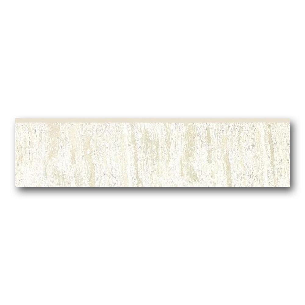 Orion White Bullnose 3x12 Molding Trim Orion White Bullnose 3x12 Molding Trim - American Tile Depot