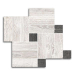 Orion White Linear Porcelain Matte Mosaic Tile Orion White Linear Porcelain Matte Mosaic Tile - American Tile Depot