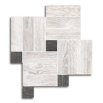 Orion White Linear Porcelain Matte Mosaic Tile Orion White Linear Porcelain Matte Mosaic Tile - American Tile Depot