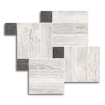 Orion White Linear Porcelain Matte Mosaic Tile Orion White Linear Porcelain Matte Mosaic Tile - American Tile Depot