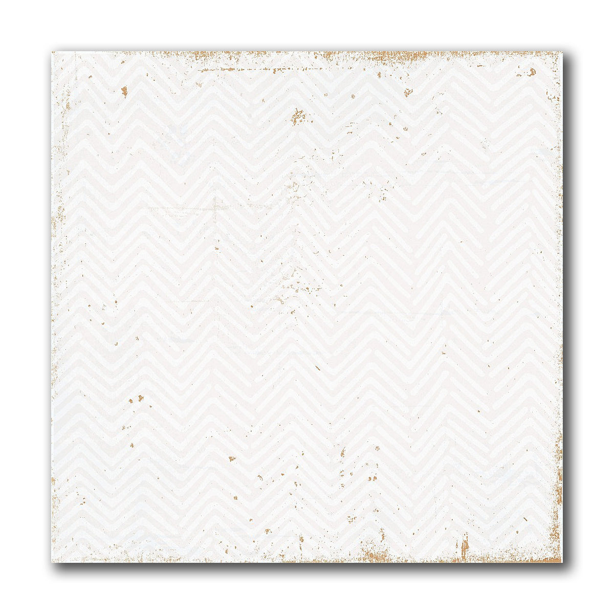 8x8 Perla Bianca Filigrane Glossy Ceramic Wall Tile - American Tile Depot
