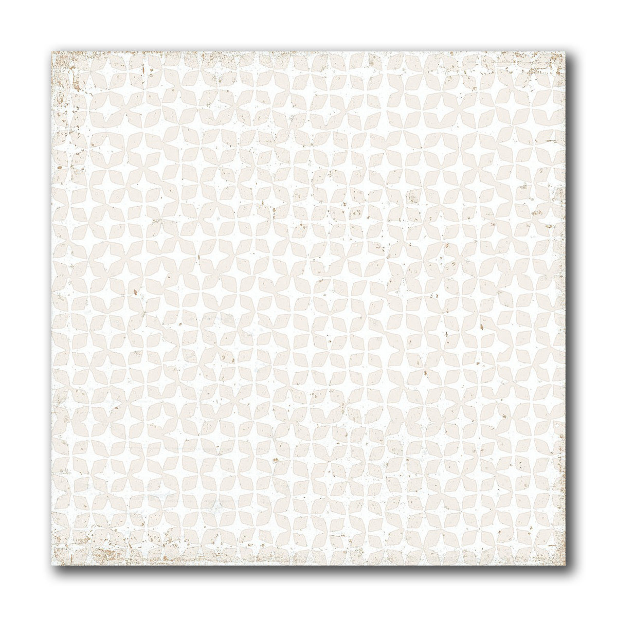 8x8 Perla Bianca Filigrane Glossy Ceramic Wall Tile - American Tile Depot