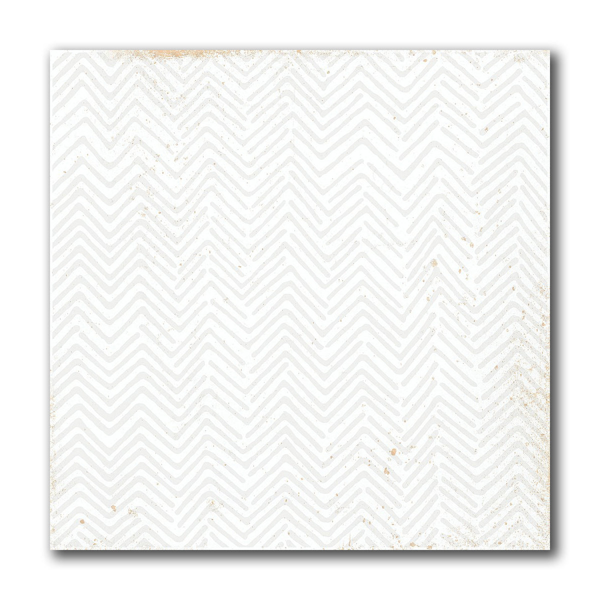 8x8 Perla Bianca Filigrane Glossy Ceramic Wall Tile - American Tile Depot