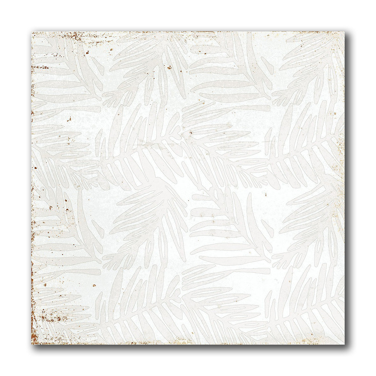 8x8 Perla Bianca Filigrane Glossy Ceramic Wall Tile - American Tile Depot
