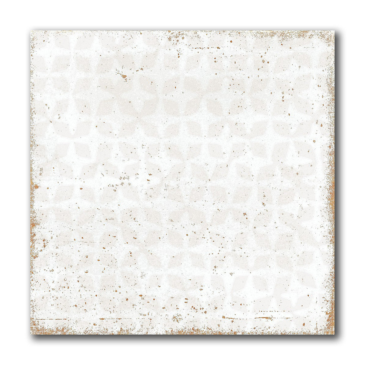 8x8 Perla Bianca Filigrane Glossy Ceramic Wall Tile - American Tile Depot