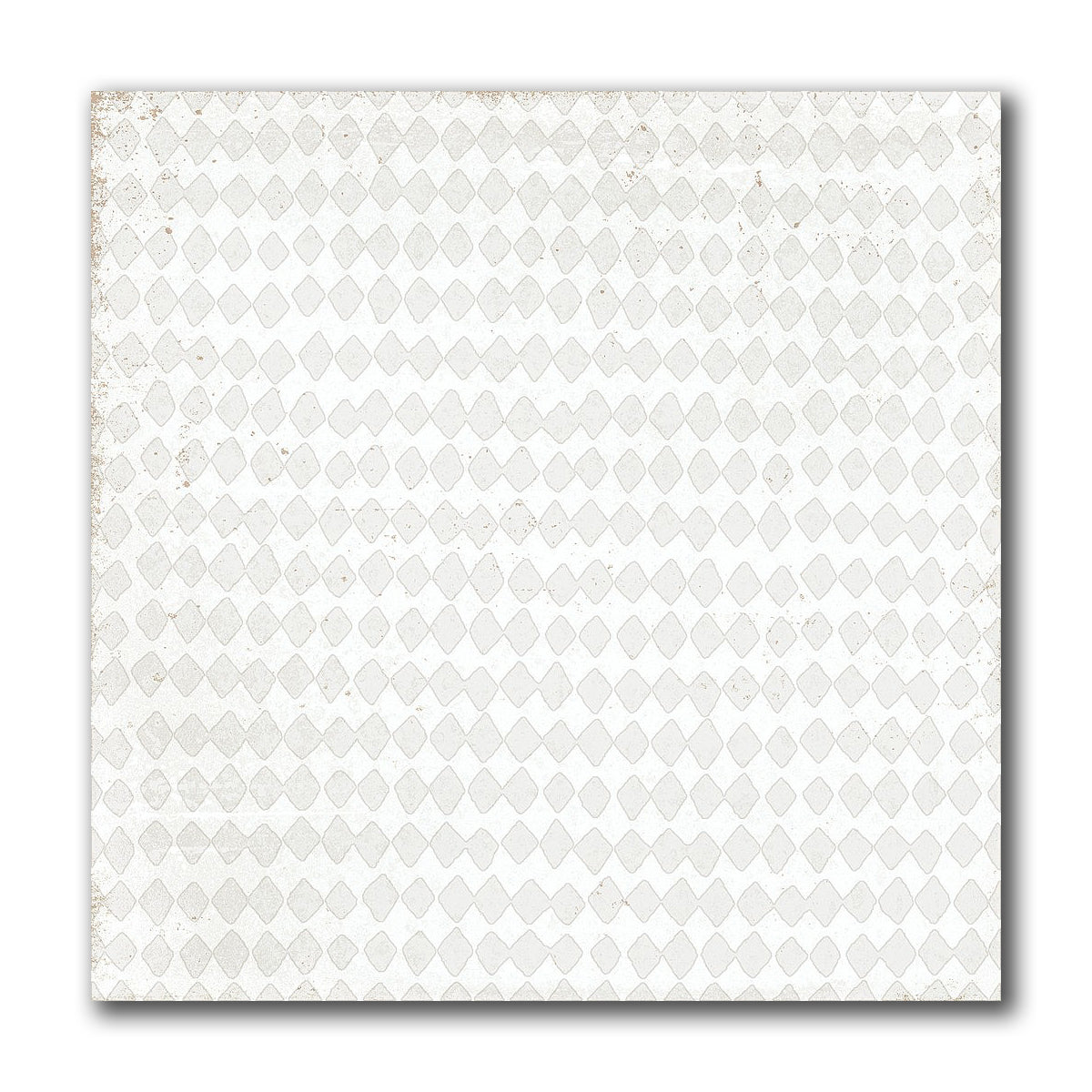 8x8 Perla Bianca Filigrane Glossy Ceramic Wall Tile - American Tile Depot