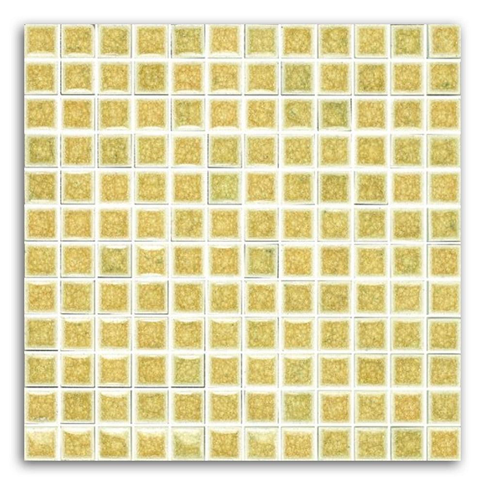 Perry Harvest Square Glass Mosaic Wall Tile Perry Harvest Square Glass Mosaic Wall Tile - American Tile Depot