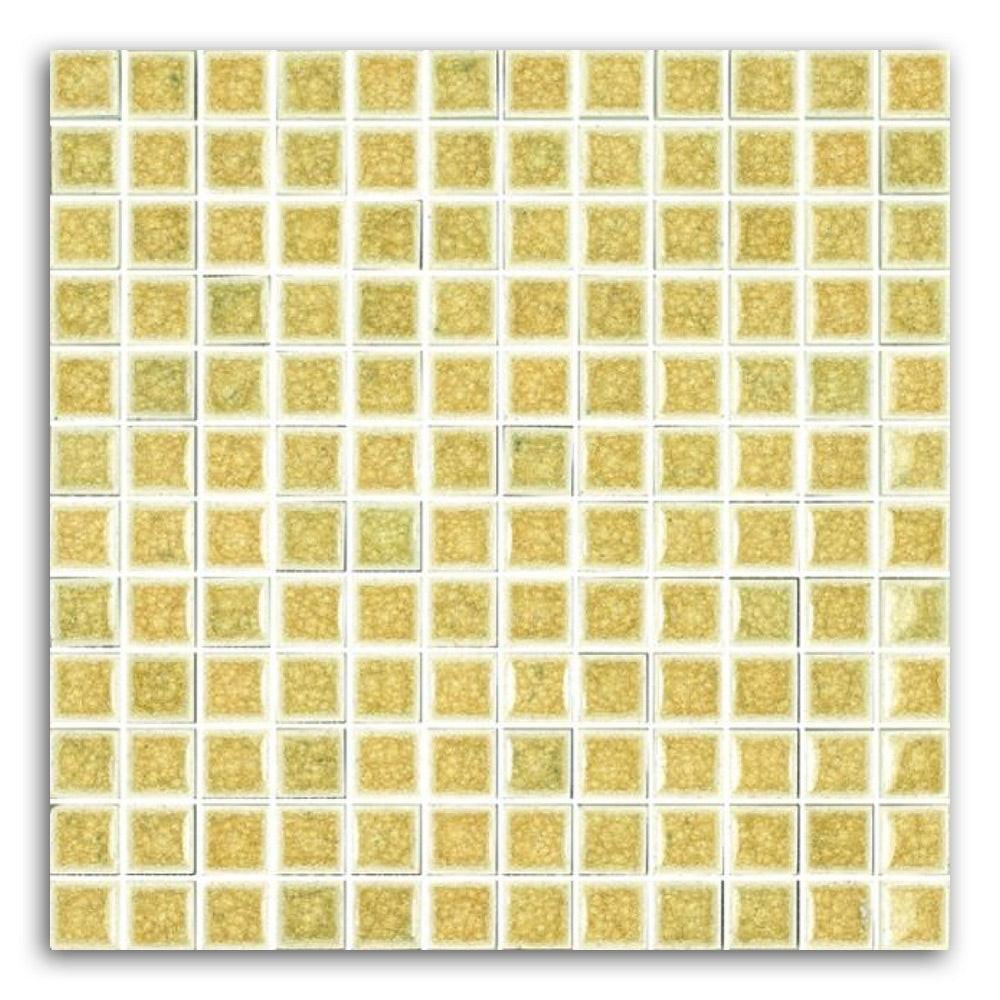 Perry Harvest Square Glass Mosaic Wall Tile Perry Harvest Square Glass Mosaic Wall Tile - American Tile Depot