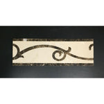 Porto 4x12 Marble Waterjet Border - Polished Porto 4x12 Marble Waterjet Border - Polished - American Tile Depot