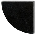 Premium Black Granite Shower Corner Shelf - Polished Premium Black Granite Shower Corner Shelf - Polished - American Tile Depot