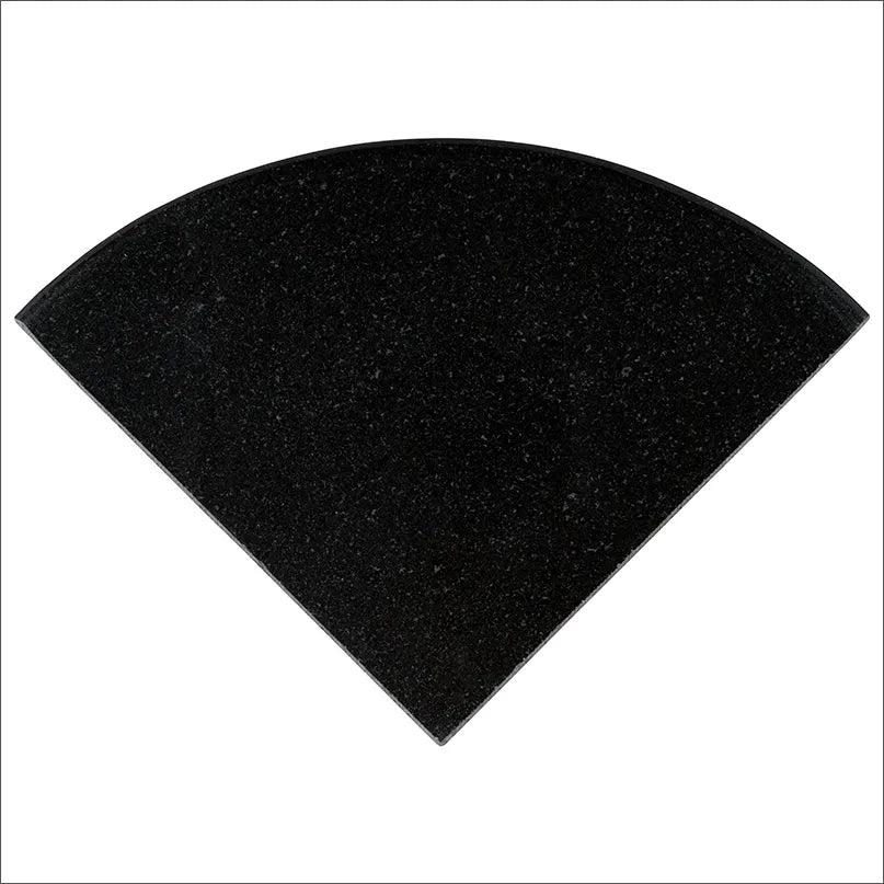 Premium Black Granite Shower Corner Shelf - Polished Premium Black Granite Shower Corner Shelf - Polished - American Tile Depot