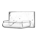 Premium White Onyx VEIN-CUT Hand-Made Custom Soap Holder - Soap Dish - Polished - American Tile Depot