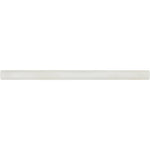 Premium White Onyx Polished 3/4x12 Bullnose Liner Premium White Onyx Polished 3/4x12 Bullnose Liner - American Tile Depot