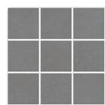 2x2 Basic Concrete Matte Porcelain Mosaic Tile - American Tile Depot