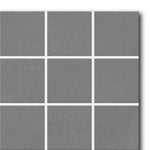 2x2 Basic Concrete Matte Porcelain Mosaic Tile - American Tile Depot